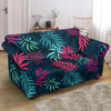 Floral Tropical Hawaiian Palm Leaves Pattern Print Loveseat Cover-grizzshop