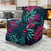 Floral Tropical Hawaiian Palm Leaves Pattern Print Recliner Cover-grizzshop