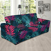 Floral Tropical Hawaiian Palm Leaves Pattern Print Sofa Covers-grizzshop