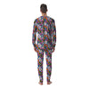 Flower Aloha Hawaiian Print Men's Pajamas-grizzshop