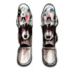 Flower And Raccoon Print Muay Thai Shin Guards-grizzshop