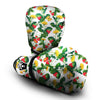 Load image into Gallery viewer, Flower And Strawberry Print Pattern Boxing Gloves-grizzshop