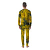 Flower Daffodil Yellow Print Men's Pajamas-grizzshop