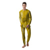 Flower Daisy Yellow Print Men's Pajamas-grizzshop