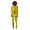 Flower Daisy Yellow Print Women's Pajamas-grizzshop