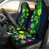 Flower Floral Power Universal Fit Car Seat Cover-grizzshop