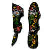 Flower Lily Water Print Pattern Muay Thai Shin Guards-grizzshop