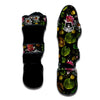 Flower Lily Water Print Pattern Muay Thai Shin Guards-grizzshop