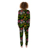 Flower Lily Water Print Pattern Women's Pajamas-grizzshop