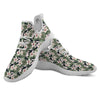 Flower Military Camouflage Print Pattern White Athletic Shoes-grizzshop