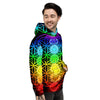 Flower Of Life Seven Chakras Print Men's Hoodie-grizzshop