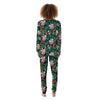 Flower Orchid Tropical Print Pattern Women's Pajamas-grizzshop