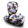 Flower Patchwork Pink Print Pattern Boxing Gloves-grizzshop