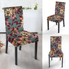 Flower Print Chair Cover-grizzshop