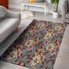 Flower Print Floor Mat-grizzshop