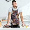 Flower Print Men's Apron-grizzshop