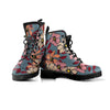 Flower Print Men's Boots-grizzshop