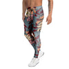 Flower Print Men's Leggings-grizzshop