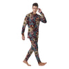 Flower Print Men's Pajamas-grizzshop