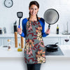 Flower Print Women's Apron-grizzshop