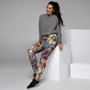 Flower Print Women's Joggers-grizzshop