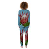 Flower Protea Print Women's Pajamas-grizzshop