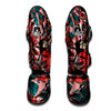 Flower Psychedelic Hawaiian Print Muay Thai Shin Guards-grizzshop