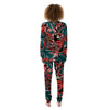 Flower Psychedelic Hawaiian Print Women's Pajamas-grizzshop