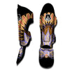 Flower Reiki Chakra Print Muay Thai Shin Guards-grizzshop