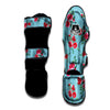 Flower Roses Floral Print Pattern Muay Thai Shin Guards-grizzshop