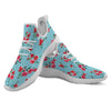 Flower Roses Floral Print Pattern White Athletic Shoes-grizzshop