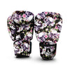 Flower Skull Boxing Gloves-grizzshop