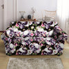 Flower Skull Loveseat Cover-grizzshop