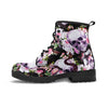 Flower Skull Men's Boots-grizzshop