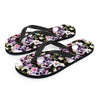 Flower Skull Men's Flip Flops-grizzshop