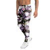 Flower Skull Men's Leggings-grizzshop