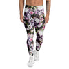 Flower Skull Men's Leggings-grizzshop