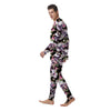 Flower Skull Men's Pajamas-grizzshop