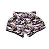 Flower Skull Muay Thai Boxing Shorts-grizzshop