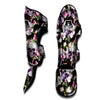 Flower Skull Muay Thai Shin Guard-grizzshop