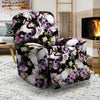 Flower Skull Recliner Cover-grizzshop