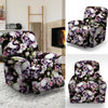 Flower Skull Recliner Cover-grizzshop