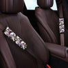 Flower Skull Seat Belt Cover-grizzshop