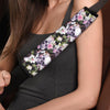 Flower Skull Seat Belt Cover-grizzshop