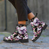 Flower Skull Women's Boots-grizzshop