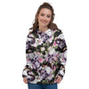 Flower Skull Women's Hoodie-grizzshop