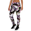 Flower Skull Women's Joggers-grizzshop