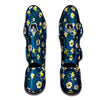 Flower Spring Daffodil Print Pattern Muay Thai Shin Guards-grizzshop