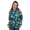 Flower Spring Daffodil Print Pattern Women's Hoodie-grizzshop