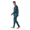 Flower Sweet Pea Print Pattern Men's Pajamas-grizzshop